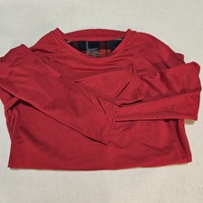 Cuddl Duds Women's ClimateRight Crew Neck Long Sleeve Pullover Top Size Small