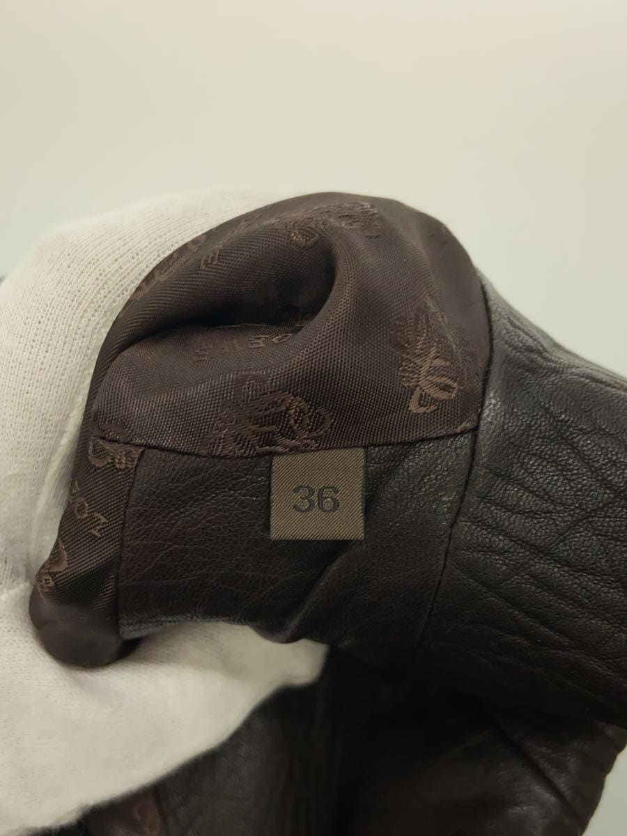 ALTRA LOEWE altro cappotto pelle di pecora marrone