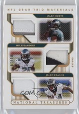 2020 National Treasures Holo Gold 8/10 Jalen Hurts Reagor Miles Sanders lz7