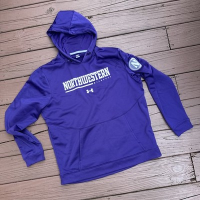 Northwestern Illinois Wildcats University Men s Large Hoodie Purple Pullover