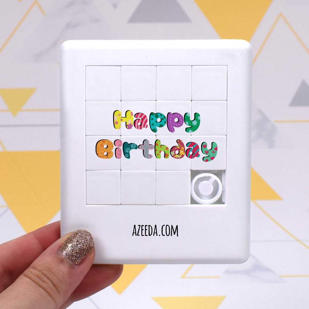'Happy Birthday' Sliding Puzzle (PZ00030276)