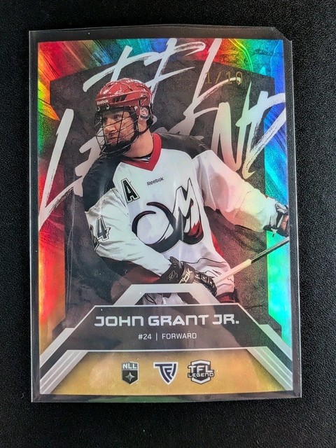 John Grant Jr 2026 TFL NLL Elite Lacrosse Shattered Card #E63 #1 /10