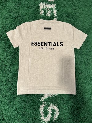 Fear Of God Essentials Light Oatmeal Tee Brand New Size S