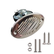 12v Hidden Flush Mount Marine Boat Horn With Mounting Screws All Parts Use 316 S