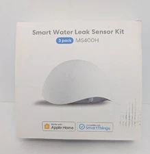 MEROSS Smart Water Leak Sensor Kit 3 Pack New Unused Leak Alarms