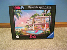 RAVENSBURGER 1000 PIECE PUZZLE BARBIE MEET ME IN MALIBU IN HAND SHIPS FAST   
