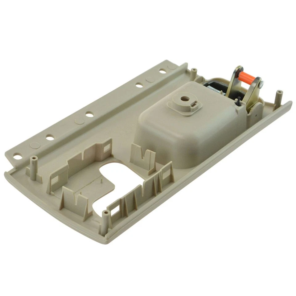 Manija de puerta interior delantera izquierda beige y dorada para Lincoln Town Car 2003-2011 Foto 2 de 4