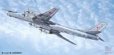 Trumpeter 1:72 Tupolev Tu142MR  Bear J Russian Bomber 1609