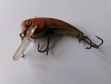 RARE pêche ancien 1 leurre RUBLEX FLOPY années 1950. non articulé 5cm.
