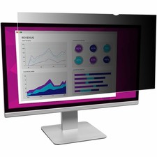 3M HC240W9B High Clarity Privacy Filter for 24in Monitor 16:9 Scratch Resistant