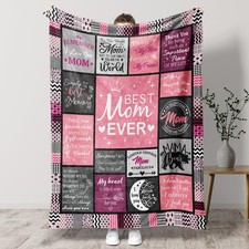 FORUSGITSS Gifts for Mom, Valentines Day Mom Gifts Throw Blanket, Mom's Birth...