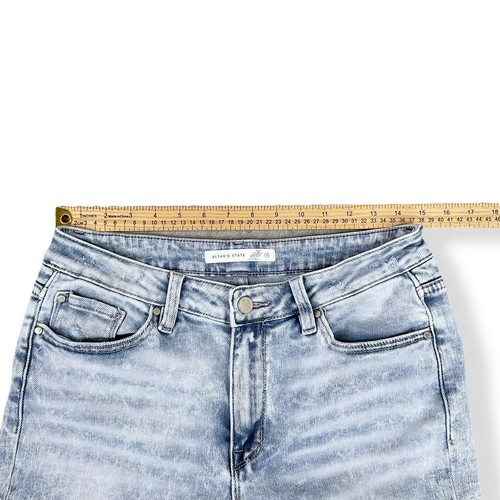 Altard State Jeans Damen 11 (ACTUAL 30x31,5) hellblau Schlag Mid Rise T938MF - Bild 14 von 20