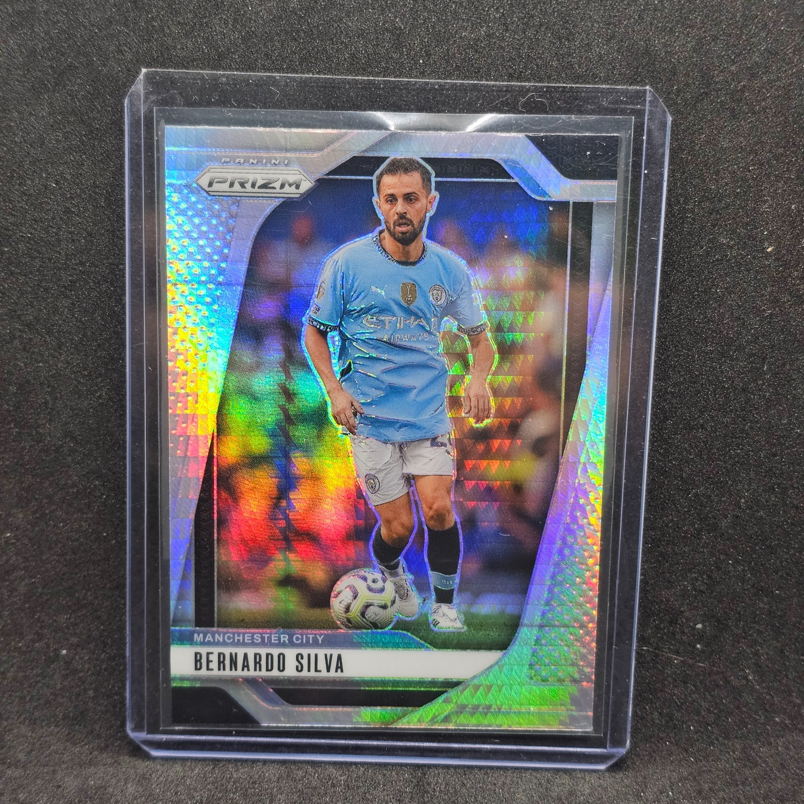2024-25 Panini Prizm Premier League - Bernardo Silva #12 Hyper Prizm