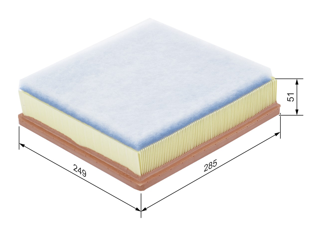 AIR FILTER F 026 400 166 FOR RENAULT MASTER/II/Platform/Chassis/Van/Bus OPEL - Image 9