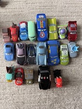 Disney Pixar Cars Diecast Vehicle Lot of 20 Assorted Characters