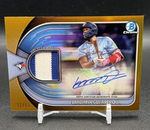 99枚限定 Vladimir Guerrero Jr Patch auto RC Vladimir Guerrero Jr