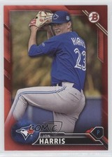 2016 Bowman Draft Top Prospects Red 3/5 Jon Harris #BD-188 s3g