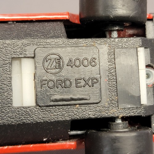 Vintage Zylmex Ford EXP Diecast Car Pull Back and Go - Picture 7 of 7