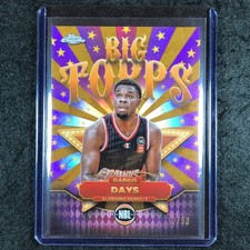 2024-25 Topps Chrome NBL DARIUS DAYS Big Topps Gold 13/50 #14