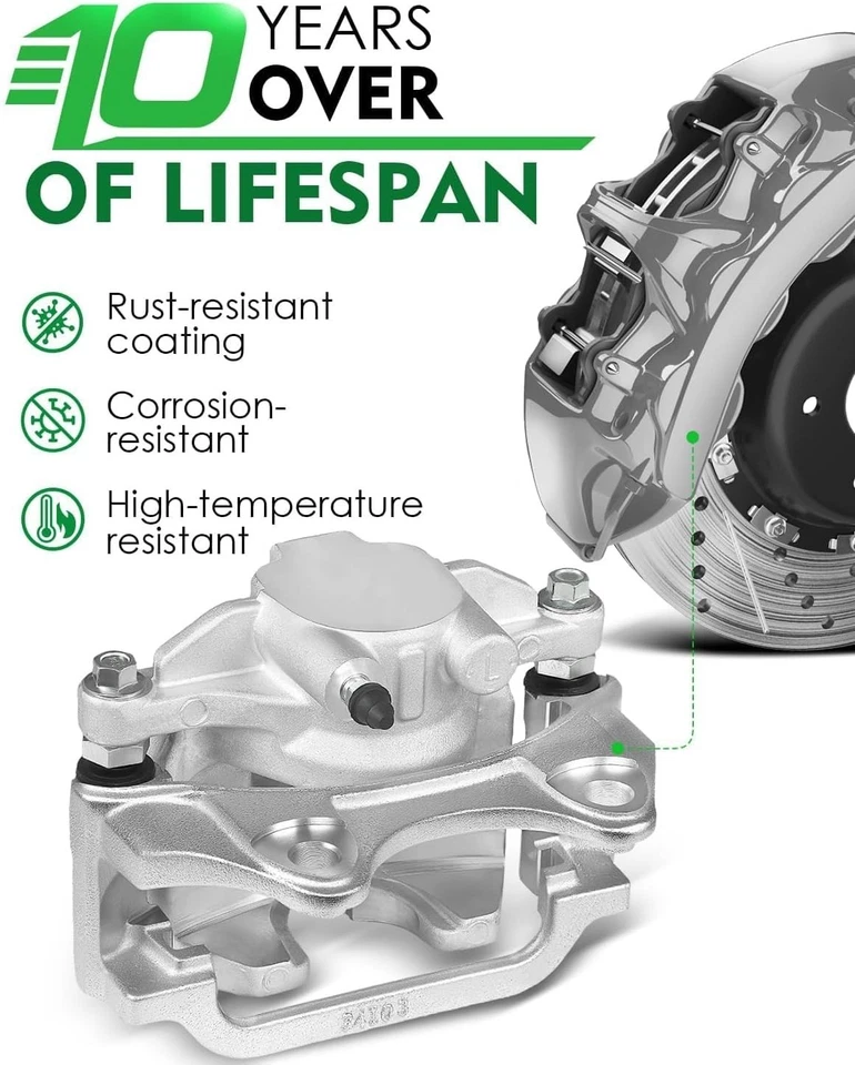 Pinza de freno de disco trasera Cadillac Escalade ESV EXT 2007-20 GMC Sierra 1500 Yukon Foto 4 de 4