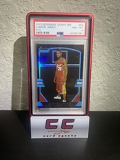 *Pop 10* PSA 2003-04 Bowman Signature LeBRON JAMES Refractor/Foil /125 RC Rookie