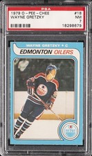 1979 O-PEE-CHEE #18 WAYNE GRETZKY ROOKIE RC PSA 7