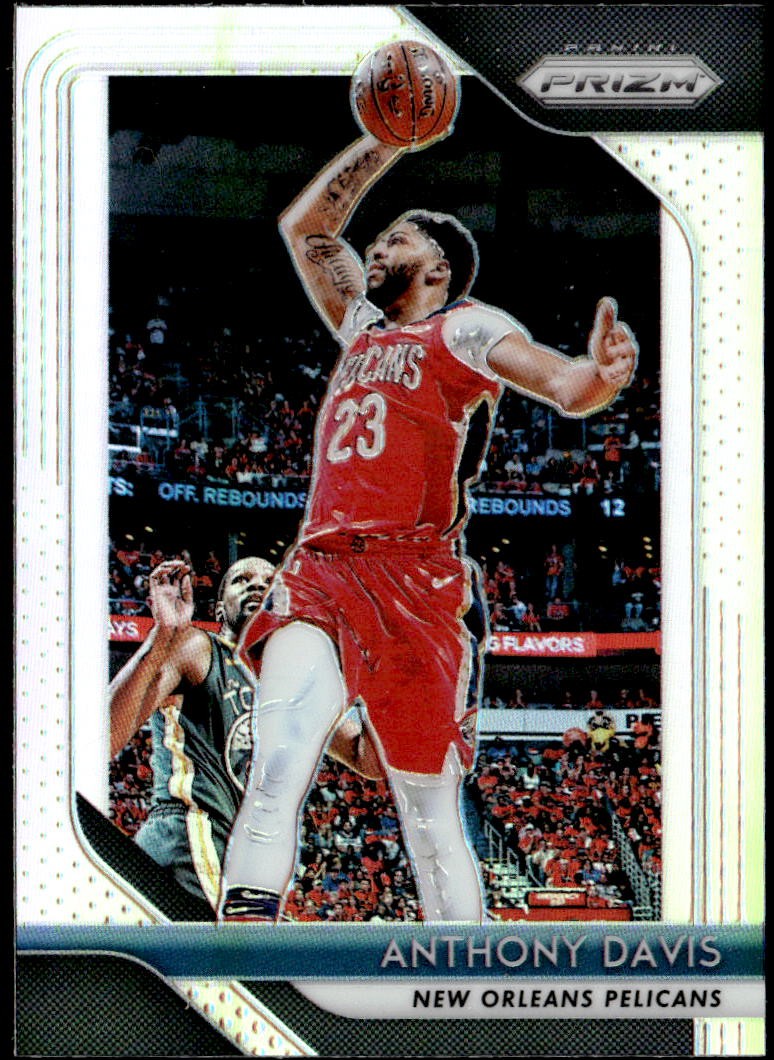 2018-19 Panini Prizm #177 Anthony Davis Prizms Silver E1