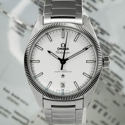 Omega Constellation Globemaster Stainless Steel White 130.30.39.21.02.001