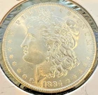 1884-O $1 Morgan Dollar - UNC