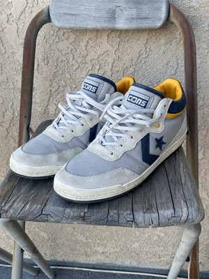 Converse CONS Fastbreak Pro Barely Grey Navy Size 9 Skate Shoes 169539C