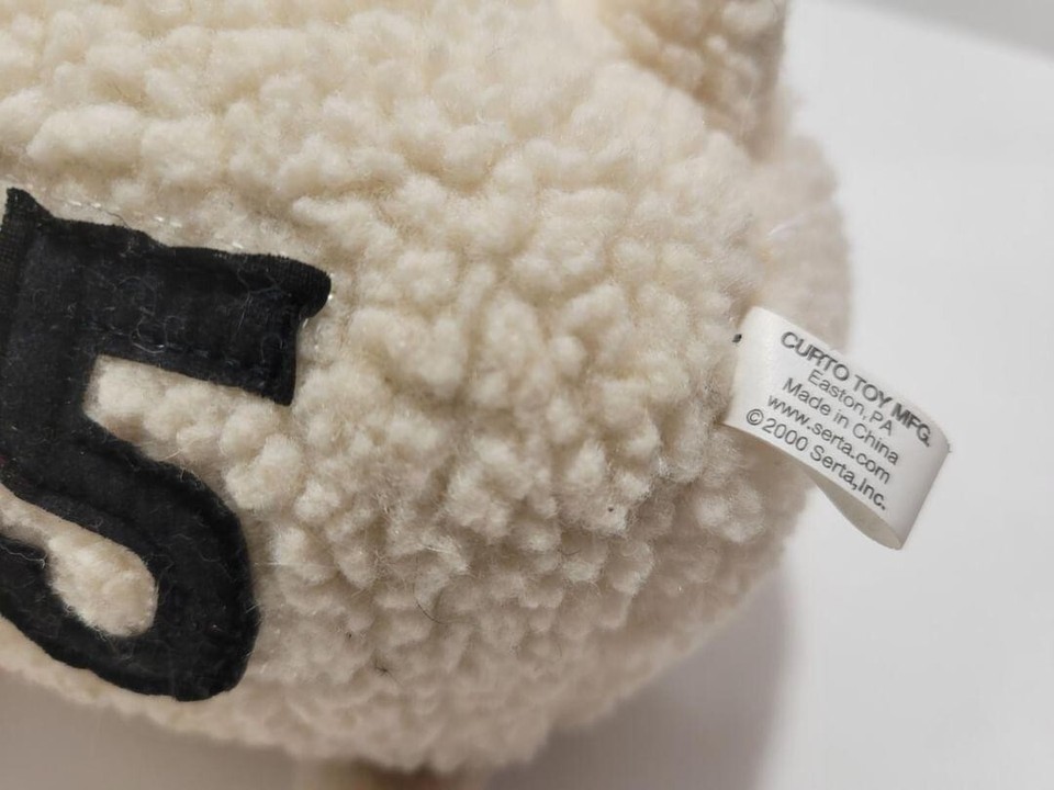 Serta Plush Sheep Sleep Number Counting Sheep 55 Speed Limit Curto Toy