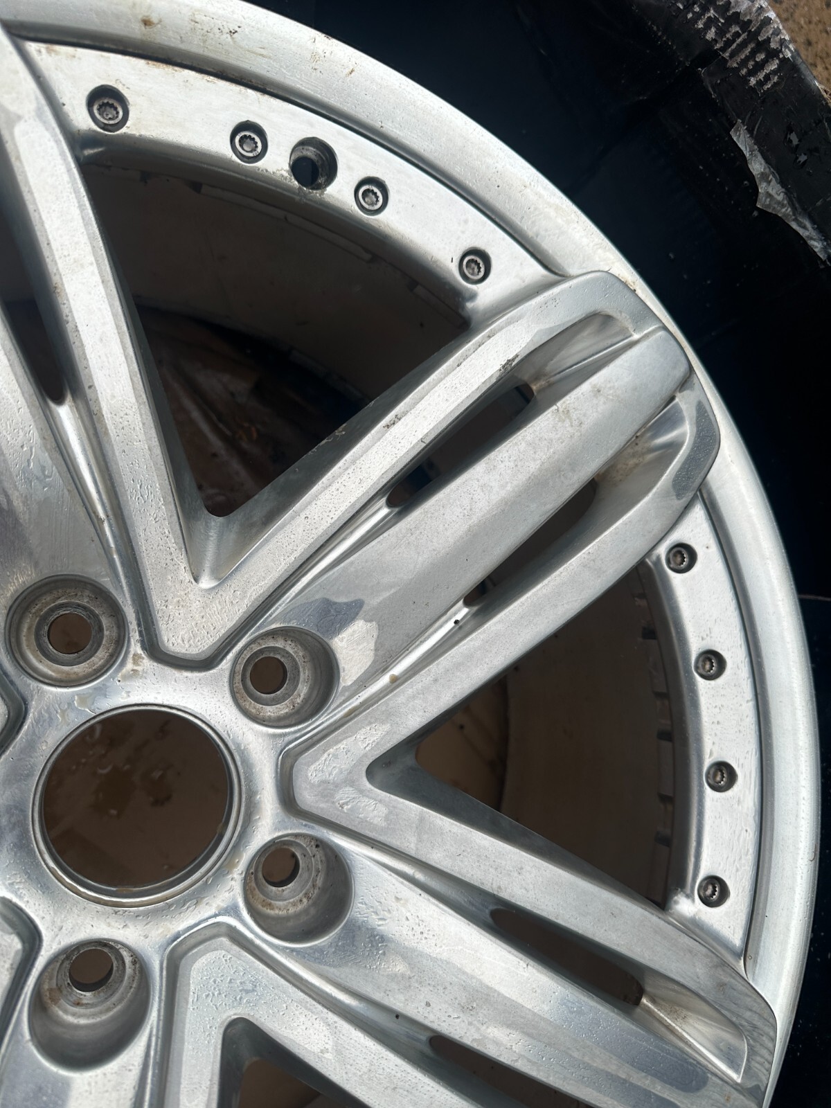 2011 2012 2013 2014 BENTLEY MULSANNE ALLOY POLISHED WHEEL RIM 21" OEM D4