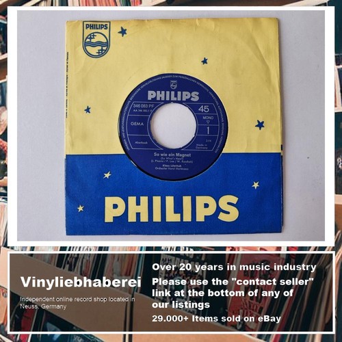 Klaus Löwitsch - So Wie Ein Magnet 7'' Vinyl Germany / Peter Strohm - Bild 4 von 5