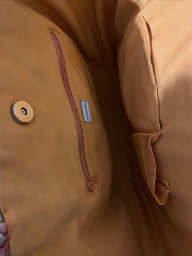 Women’s Chico’s Large Straw Purse Bag Tote 100% Outer Shell Straw - Picture 4 of 9