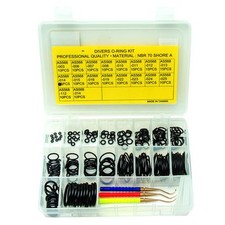 O-Ring Kit 200 Piece w/Picks Repair Spare Replacement Scuba Diving RB0816