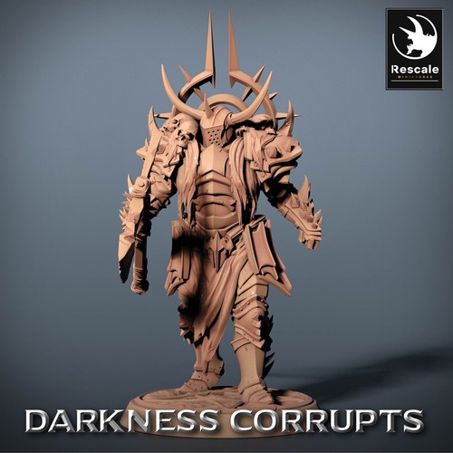 Darknight E9 - Darkness Corrupts - Lord Of The Print - Figurines Tabletop 28mm - Bild 1 von 3