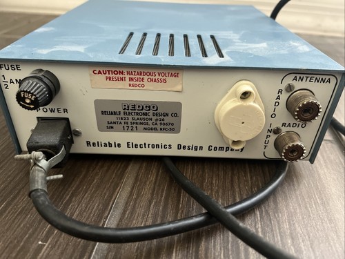 Licznik częstotliwości Redco Model C-50 1/1 w serwisie eBay - Zdjęcie 5 z 7