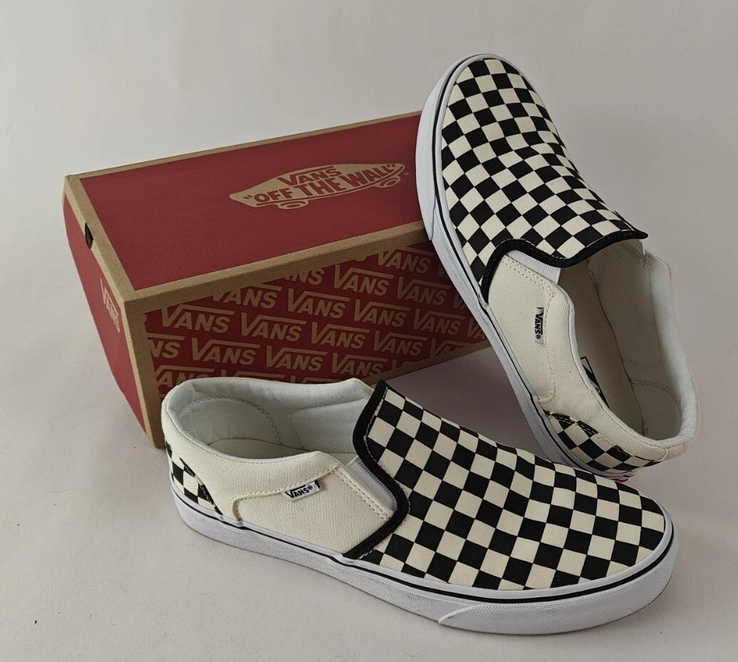 Zapatos vans clearance de cuadros usados