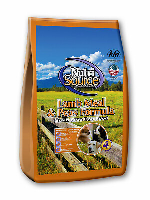 Nutri Source 29110 Grain-Free Lamb Dry Dog Food, 26 Lbs. - Quantity 1