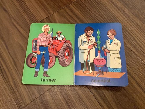 Careers (1981, Board Book). Vintage, Illustrated - Picture 4 of 5
