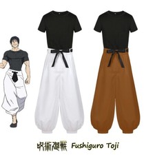 Anime Jujutsu Kaisen Fushiguro Toji Cosplay Costume Uniform Outfit Halloween