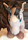Build-A-Bear Appaloosa Horse Stuffed Plush Spotted Gray, Black Mane  — photo 4