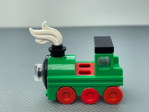 LEGO Green Minifigure Train Costume Red Wheels Series 25 CMF Train Kid Accessory - Picture 10 of 10