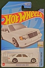 2022 Hot Wheels Mercedes-Benz 500 E (Dollar General White) HCY42