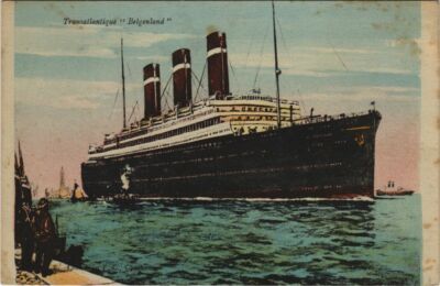 CPA Transatlantique Belgenland SCHIFFE (1204099)