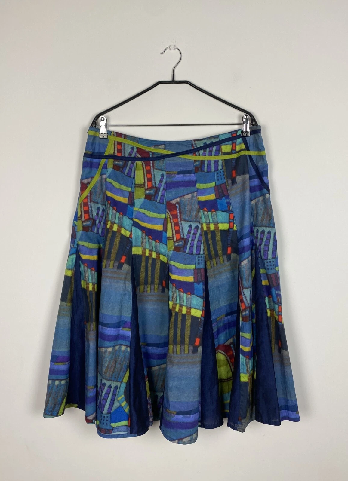 Aventures Des Toiles Women's Skirt 95% Cotton 5% Elastane Size 46