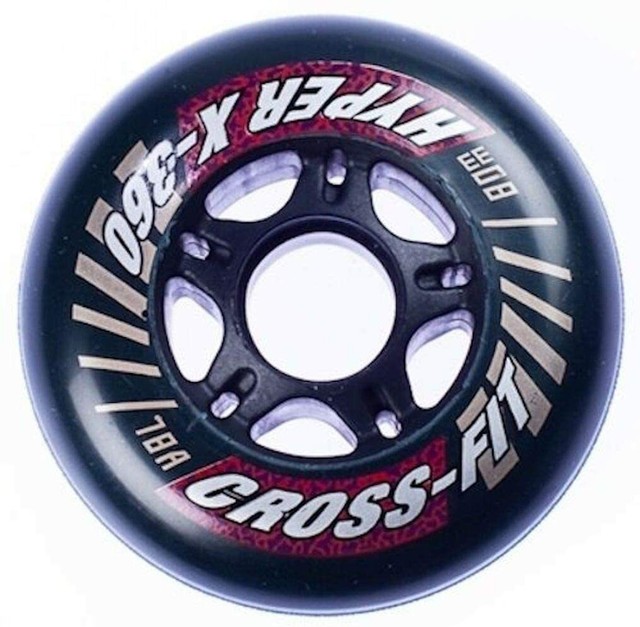 4pack 80mm IndoorOutdoor Inline Skate Wheels, rollerblade hockey