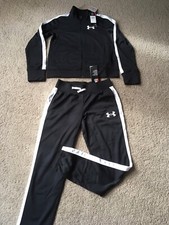 Image of Under Armour Unisex kids tracksuit Young Medium EM Knit 8/10yrs-new With Tag