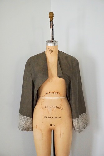 Xiao Studio Linen/Woven Silk Bolero, Jacket, Totokaelo Maryam Nassir Zadeh M, L - Picture 5 of 12
