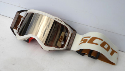 Scott Prospect MX Motocross Enduro Brille Amplifier Gold Chrome Pro Circuit